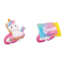                             TASIA - Nalepovací nehty jednorožec                        