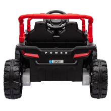                             Dětské elektrická Bugina UTV červená + dálkový ovladač                        