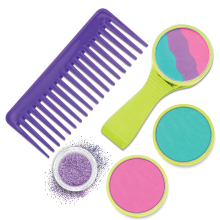                             TASIA - Barevné křídy na vlasy s třpytkami                        