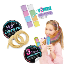                             TASIA - Deluxe vlasový salon - 8 barevných křid, barvící stroj                        