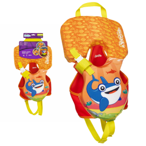 BESTWAY 90150 - Plavací vesta VELRYBA s textilním potahem 0-2 roky do 15 kg