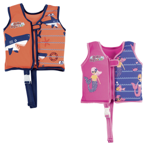 BESTWAY 32176 - Plavací vesta s textilním potahem Level B AquaStar™ 1-3 roky do 11kg - 2 druhy