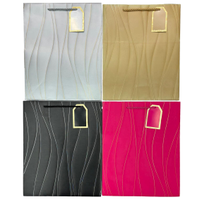 Dárková taška L - Mix color vlny