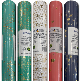 Balicí papír  200 x 70 více druhů