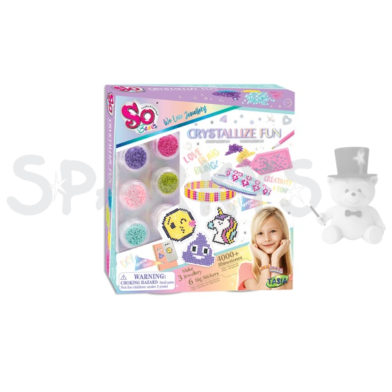 TASIA - Sada na výrobu náramků Crystal 3                    