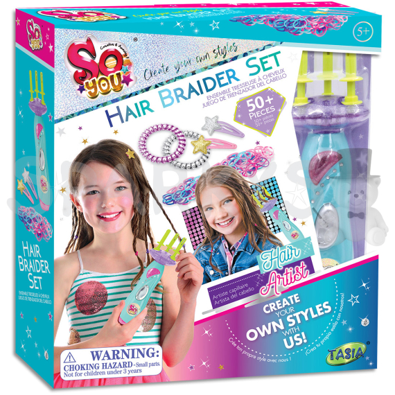 TASIA - Sada na zaplétání vlasů 50 dílů                    
