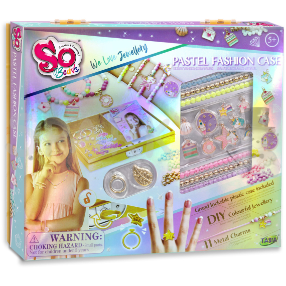 TASIA - Sada na výrobu šperků s kovovými přívěsky                    